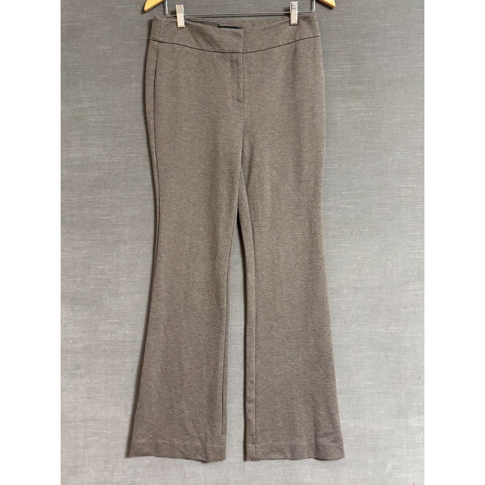 Talbots Pants 6 Brown Stretch Dress Career Straight Office Neutral Capsule - Picture 1 of 11